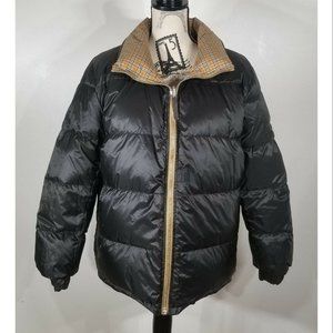 BURBERRY Vintage Check Reversible Puffer Jacket, Men's Size X-Large